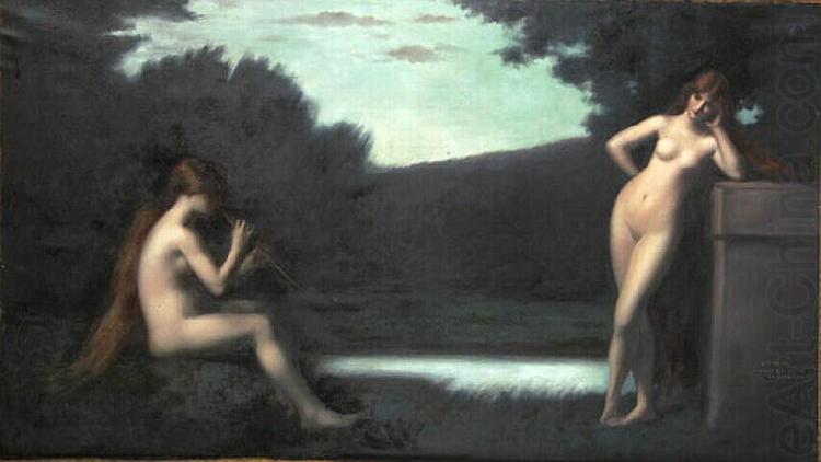 Jean-Jacques Henner Nus feminins china oil painting image